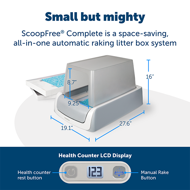 ScoopFree® Self-Cleaning Litter Box, Second Generation